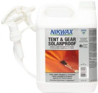 Nikwax Tent & Gear Solarproof impermeabilizzante e UV Blocker per tende, tende, tende da sole, zaini e borse fotocamera & Tigerbox antibatterico penna.